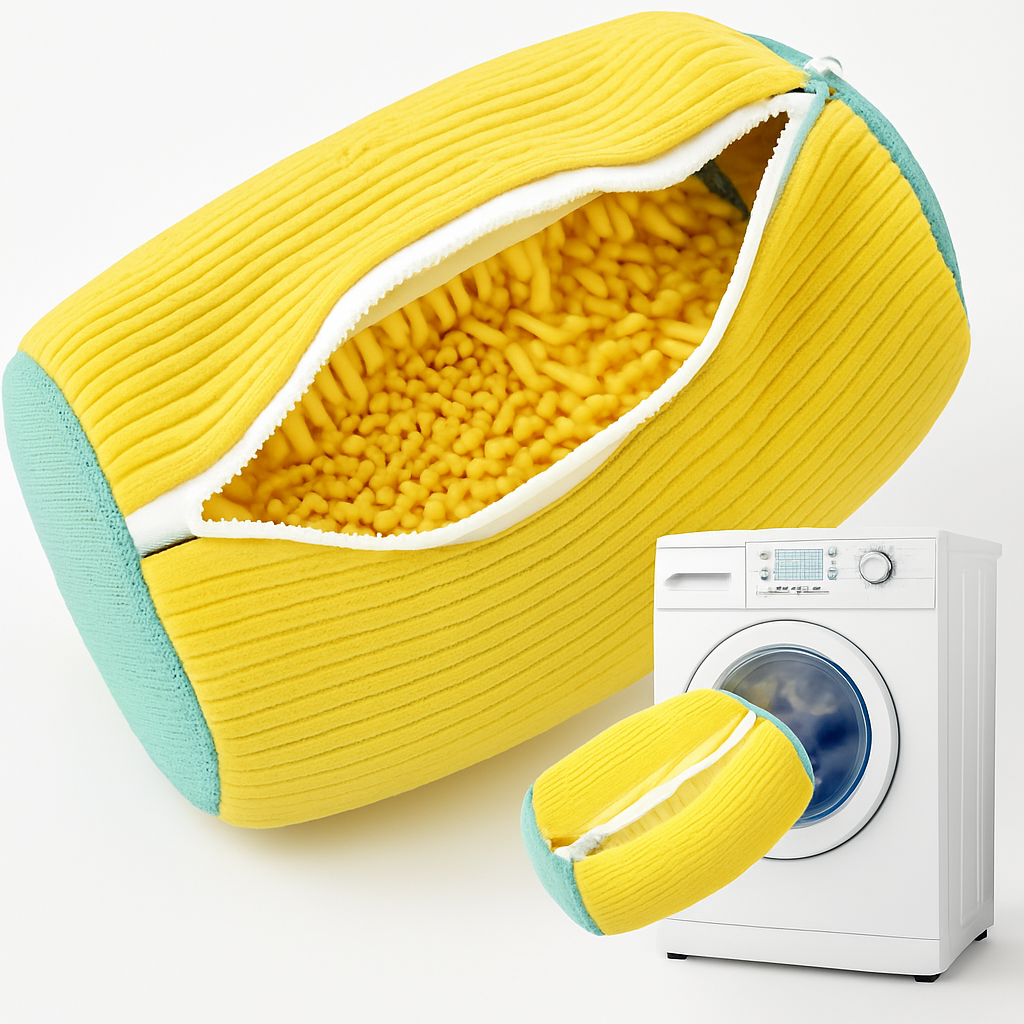 Household Accessories Shoe Washing Bag Microfiber Cleaning Bag