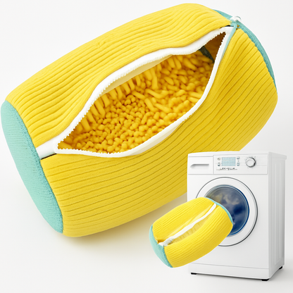 Household Accessories Shoe Washing Bag Microfiber Cleaning Bag