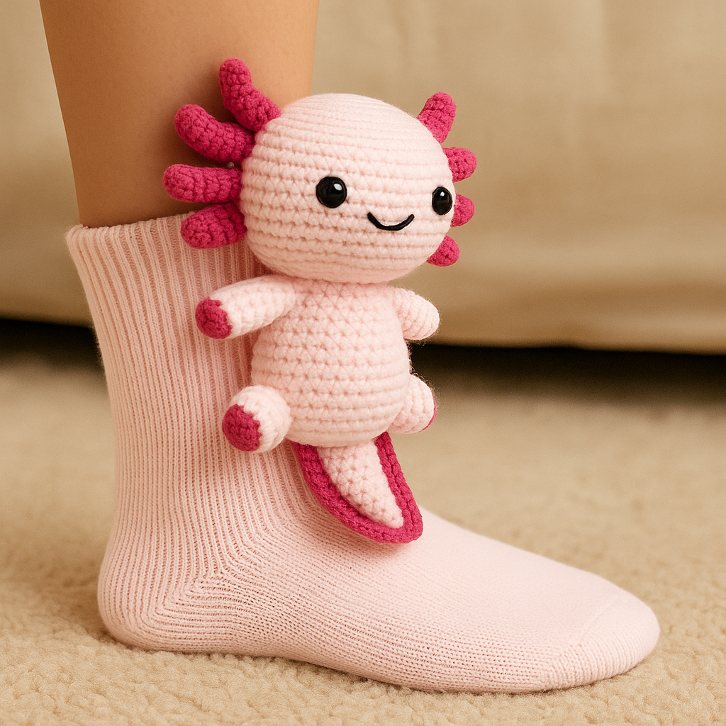 Haussocken Warm Anti-Rutsch Tiermotiv Plüsch Mikrofaser Socken