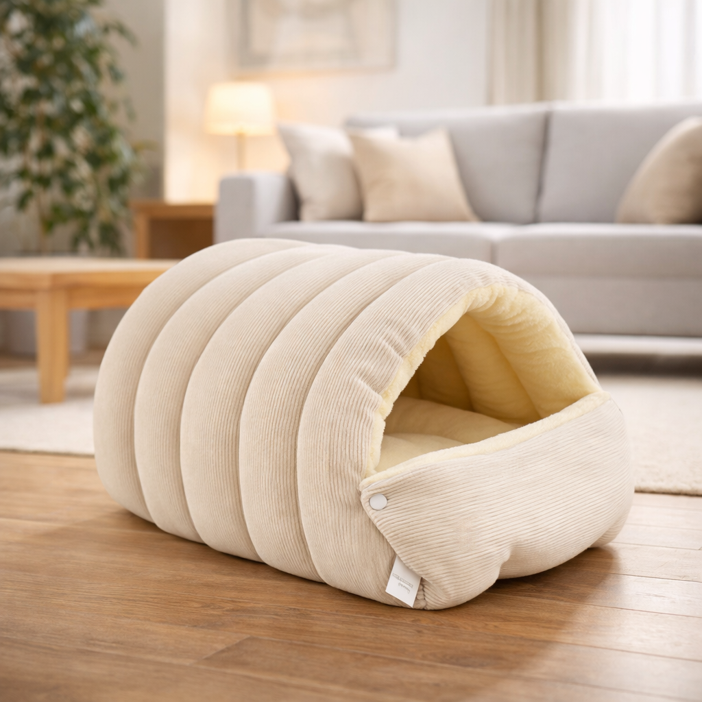 Cueva para mascotas Cueva acogedora cálida de peluche Lugar para dormir perros gatos