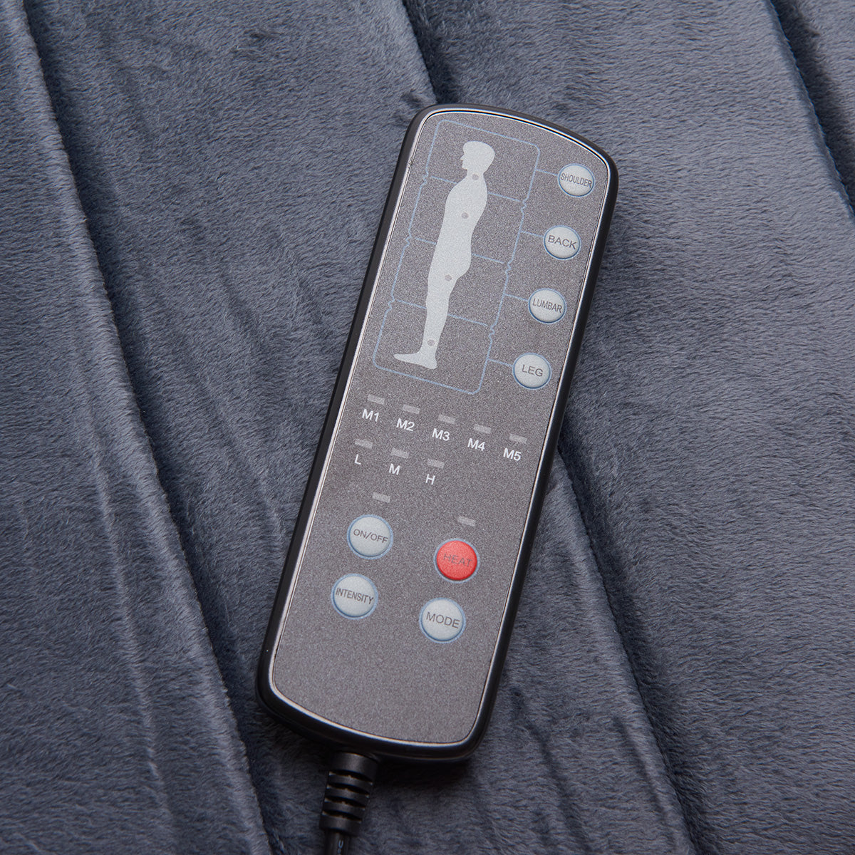 Heated Full Body Massageauflage Wärmematte Ganzkörper Entspannung