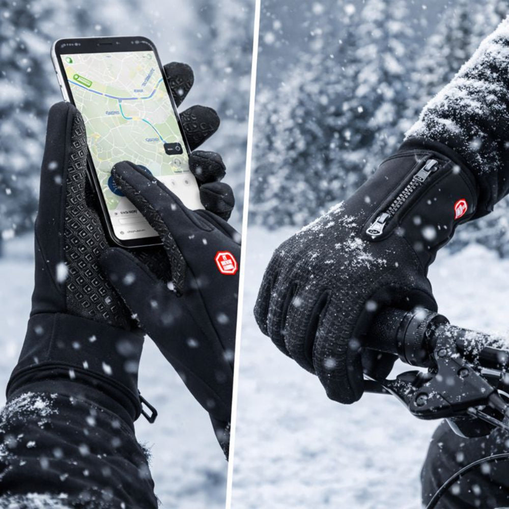 Winter Gloves Heated Touchscreen Waterproof Outdoor Gloves
