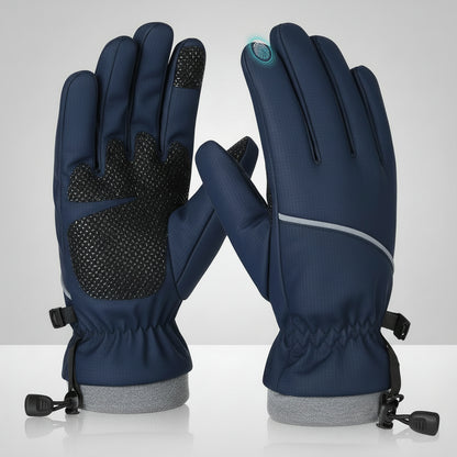 Guantes de invierno Resistente al viento Impermeable Compatible con pantalla táctil