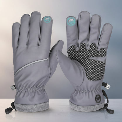 Guantes de invierno Resistente al viento Impermeable Compatible con pantalla táctil