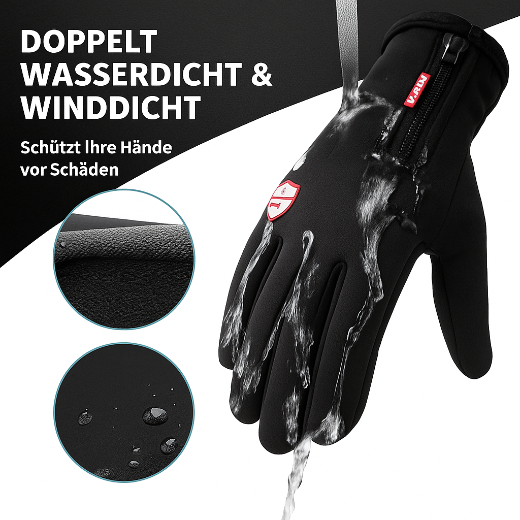 Heated Gloves Winter Thermohandschuhe Warm Fleece Handschuhe
