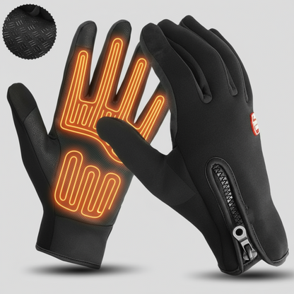 Heizbare Handschuhe Winter Thermisch Wasserdicht Touchscreen Warm Grip