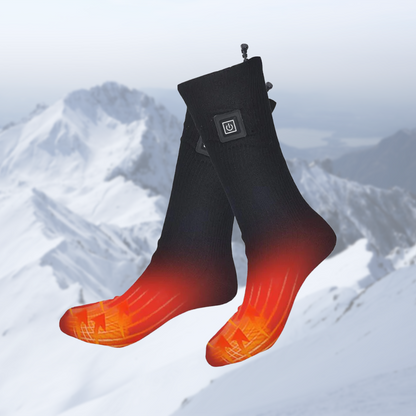 Heated Socks Thermo Socks Winter Warmth Adjustable Heating
