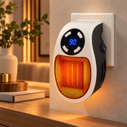 Heizlüfter Mit Thermostat Kompakter Schnelle Wärme
