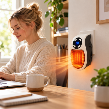 Heizlüfter Mit Thermostat Kompakter Schnelle Wärme