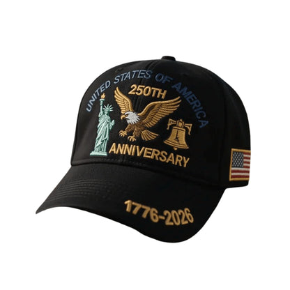 Men's Baseball Cap Anniversary Embroidery Adjustable Casual