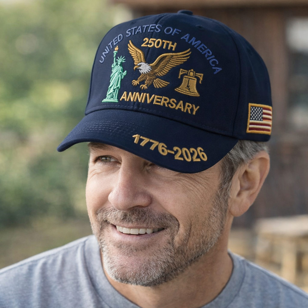 Men's Baseball Cap Anniversary Embroidery Adjustable Casual