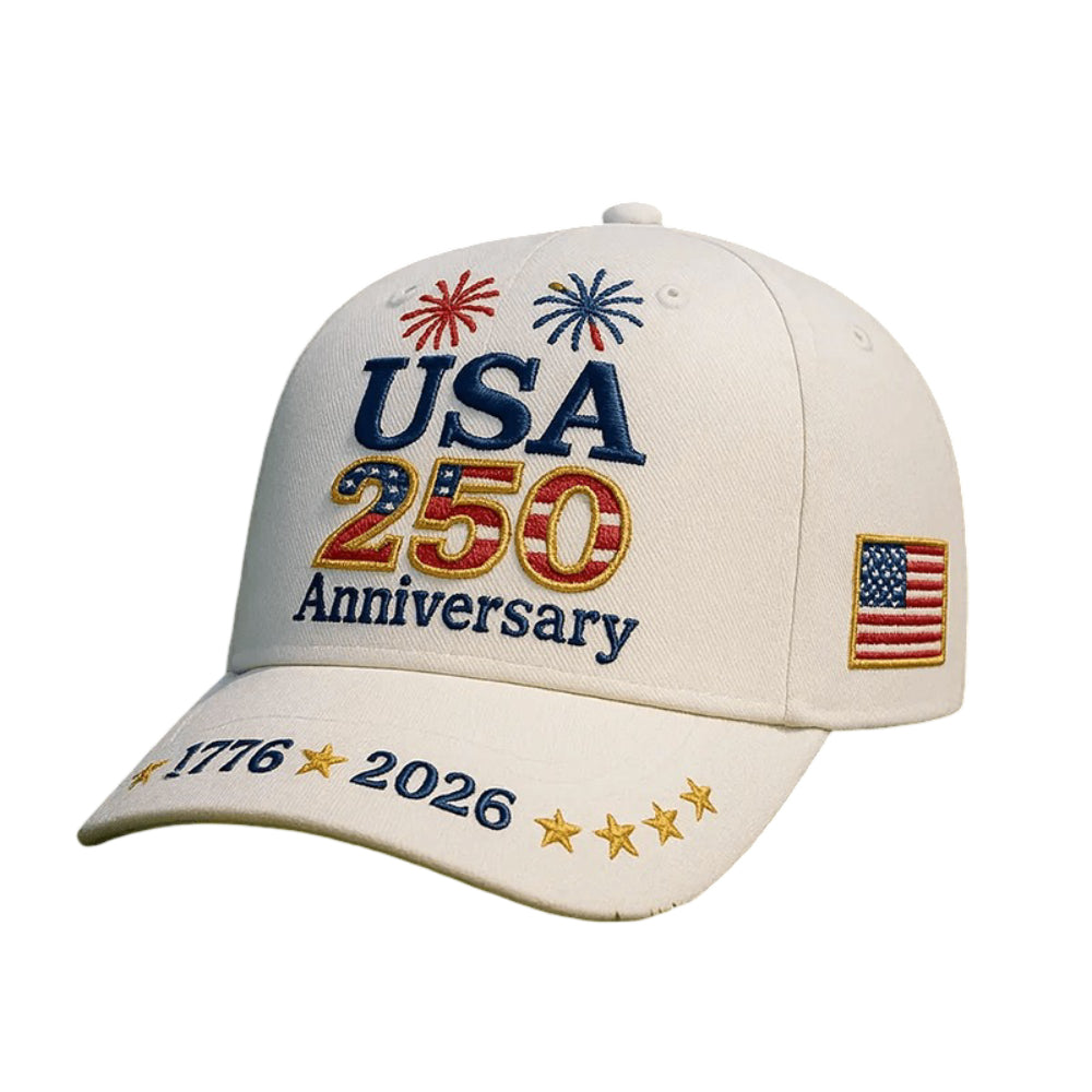 Men's Baseball Cap Anniversary Embroidery Adjustable Casual
