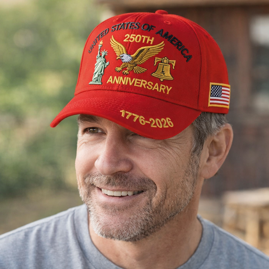 Men's Baseball Cap Anniversary Embroidery Adjustable Casual