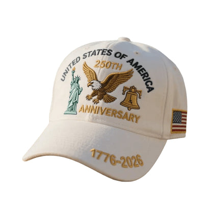 Men's Baseball Cap Anniversary Embroidery Adjustable Casual