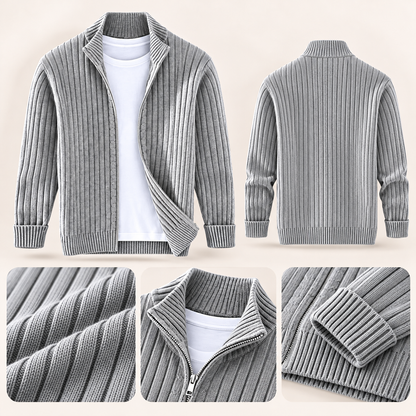 Herren Elegante Strickjacke Kardigan Für Männer