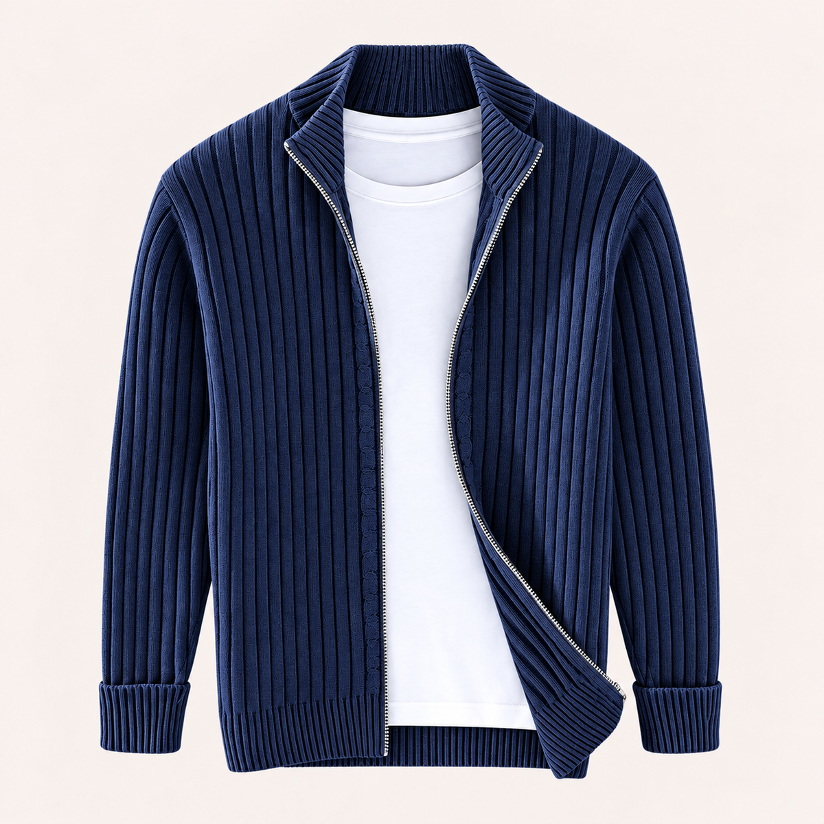 Herren Elegante Strickjacke Kardigan Für Männer