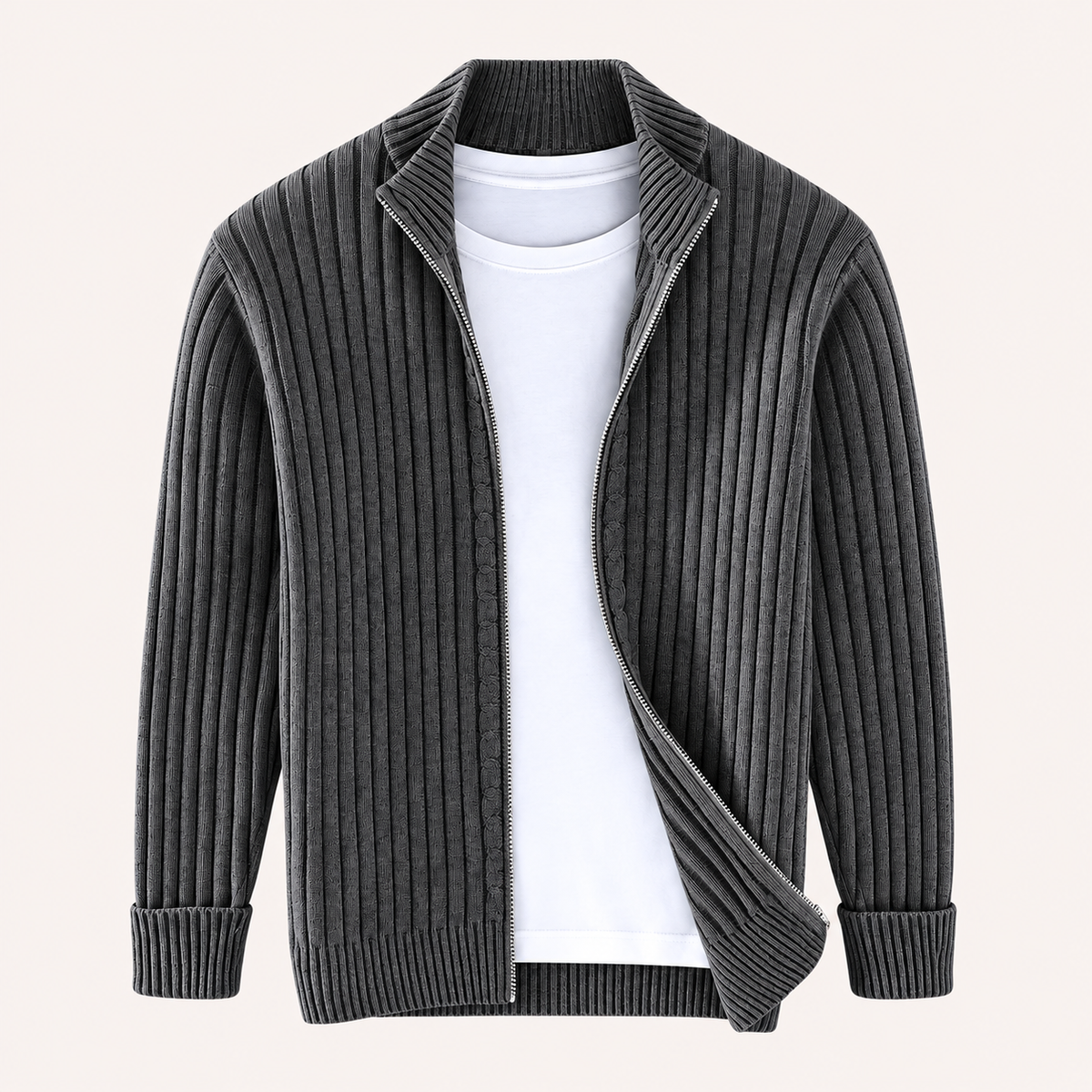 Herren Elegante Strickjacke Kardigan Für Männer