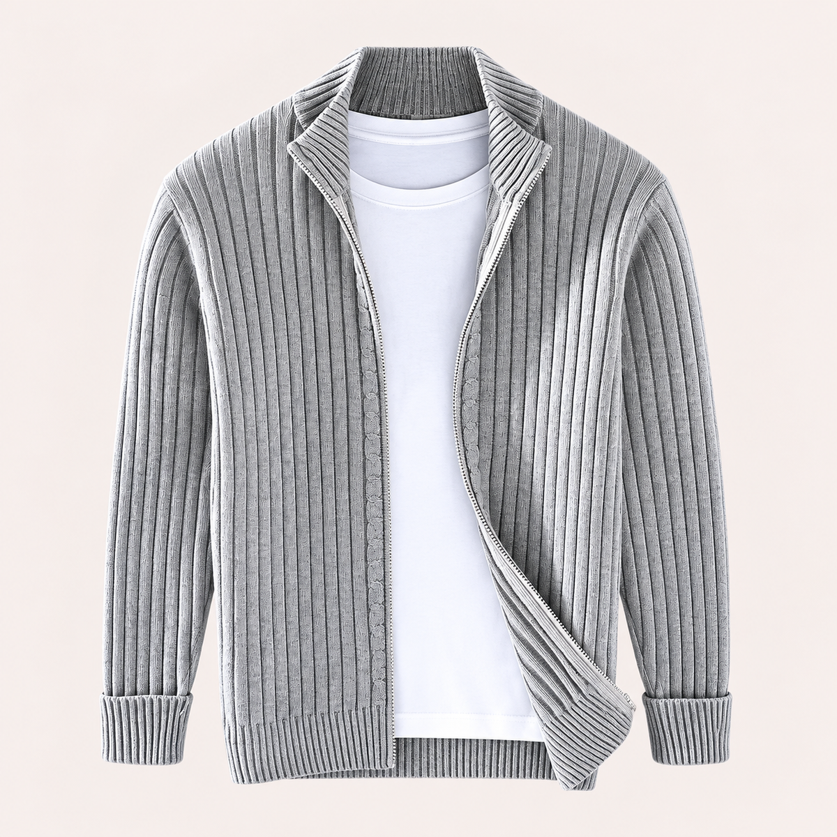 Herren Elegante Strickjacke Kardigan Für Männer