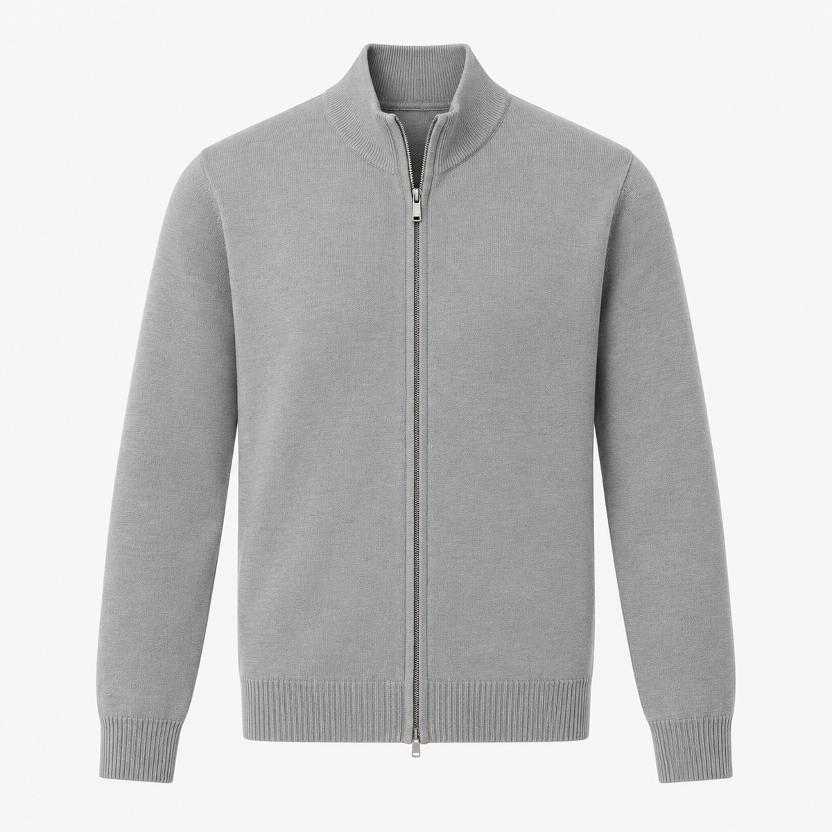 Herren Eleganter Für Männer Zip-Front Cardigan | Cardigan Mit