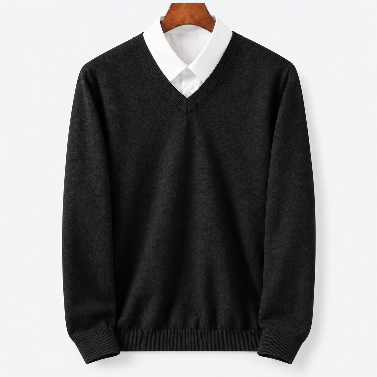 Herren Kaschmirpullover Für Formelle Anlässe Weicher