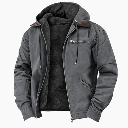 Herren Outdoorjacke Mit Kapuze Herrenjacke Für Kaltes Wetter
