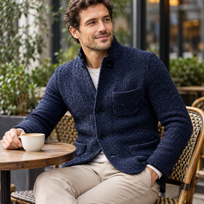Herren Retro-Strickjacke Kaufen Hochwertiger | Strickstoff