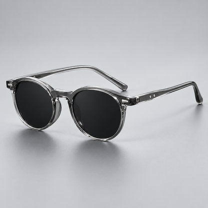 Herren Runde Sonnenbrille | Modische Brille