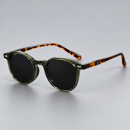 Herren Runde Sonnenbrille | Modische Brille
