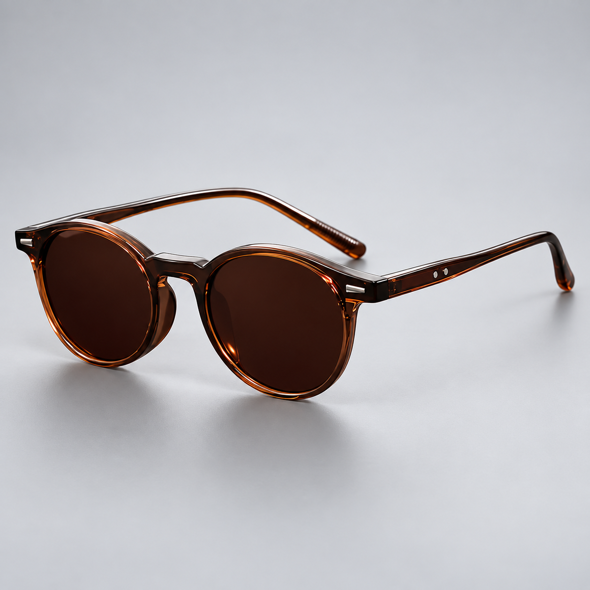 Herren Runde Sonnenbrille | Modische Brille