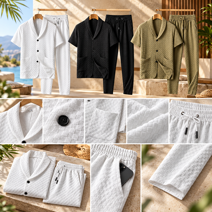 Herren Sommeranzug Für Männer Bequeme | Freizeitbekleidung