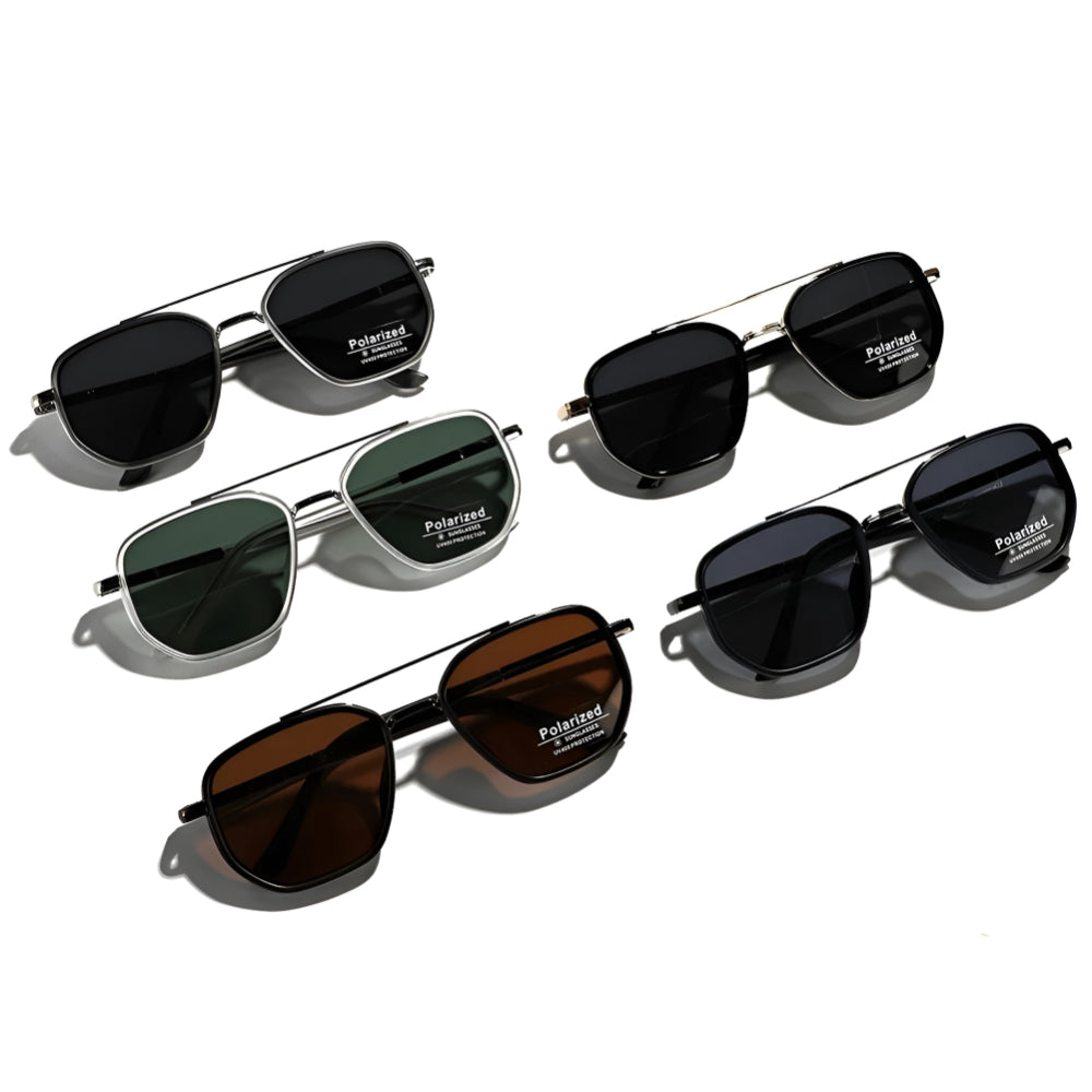 Men's Polarized Retro Sunglasses UV Protection