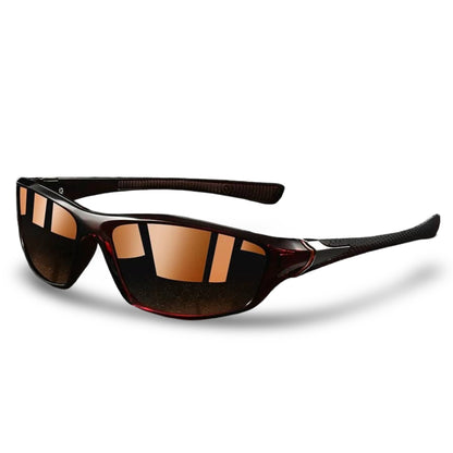 Lunettes de soleil homme Lunettes de sport Lunettes polarisées pour l'extérieur