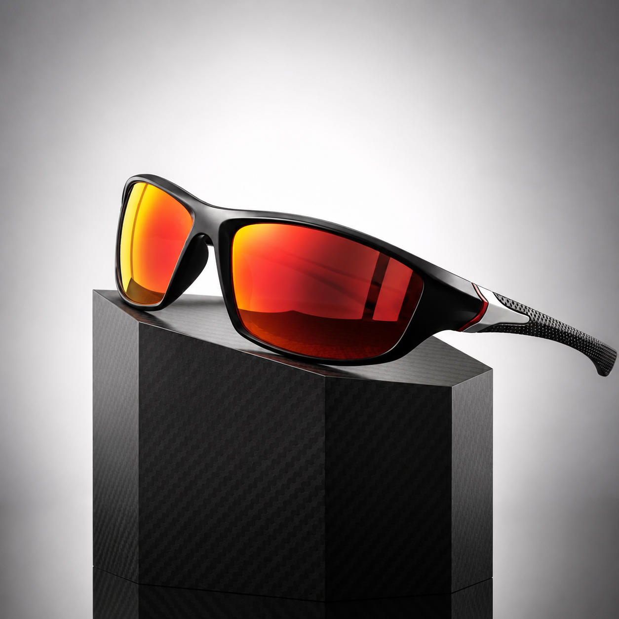 Lunettes de soleil homme Lunettes de sport Lunettes polarisées pour l'extérieur