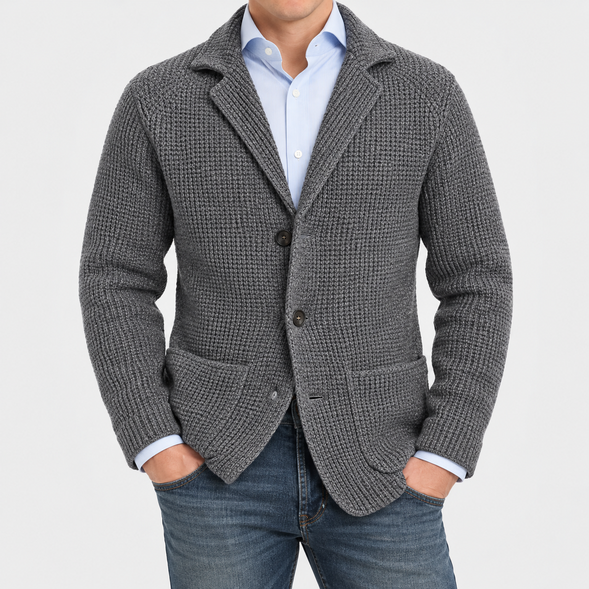 Herren Strickjacke Für Kühle Temperaturen | Lässige Outfits