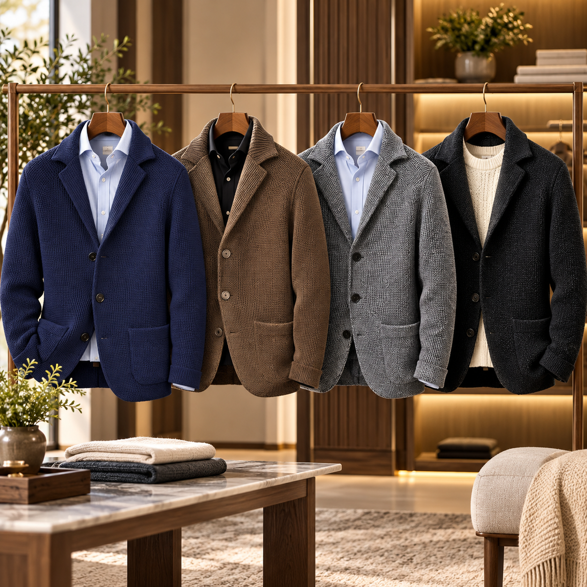 Herren Strickjacke Für Kühle Temperaturen | Lässige Outfits