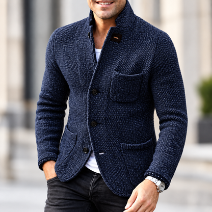 Herren Strickjacke Modisches Design für Alltag und Freizeit