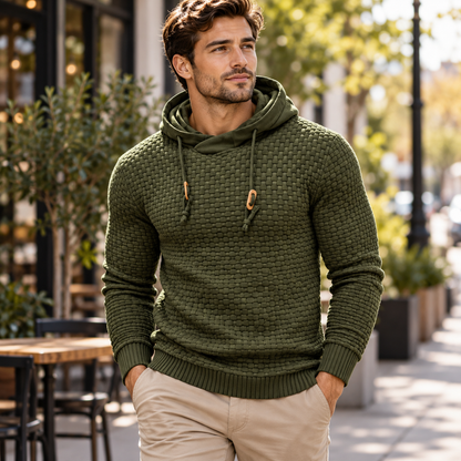Herren Stylischer Für Freizeit Hoodie Mit Durchdachter