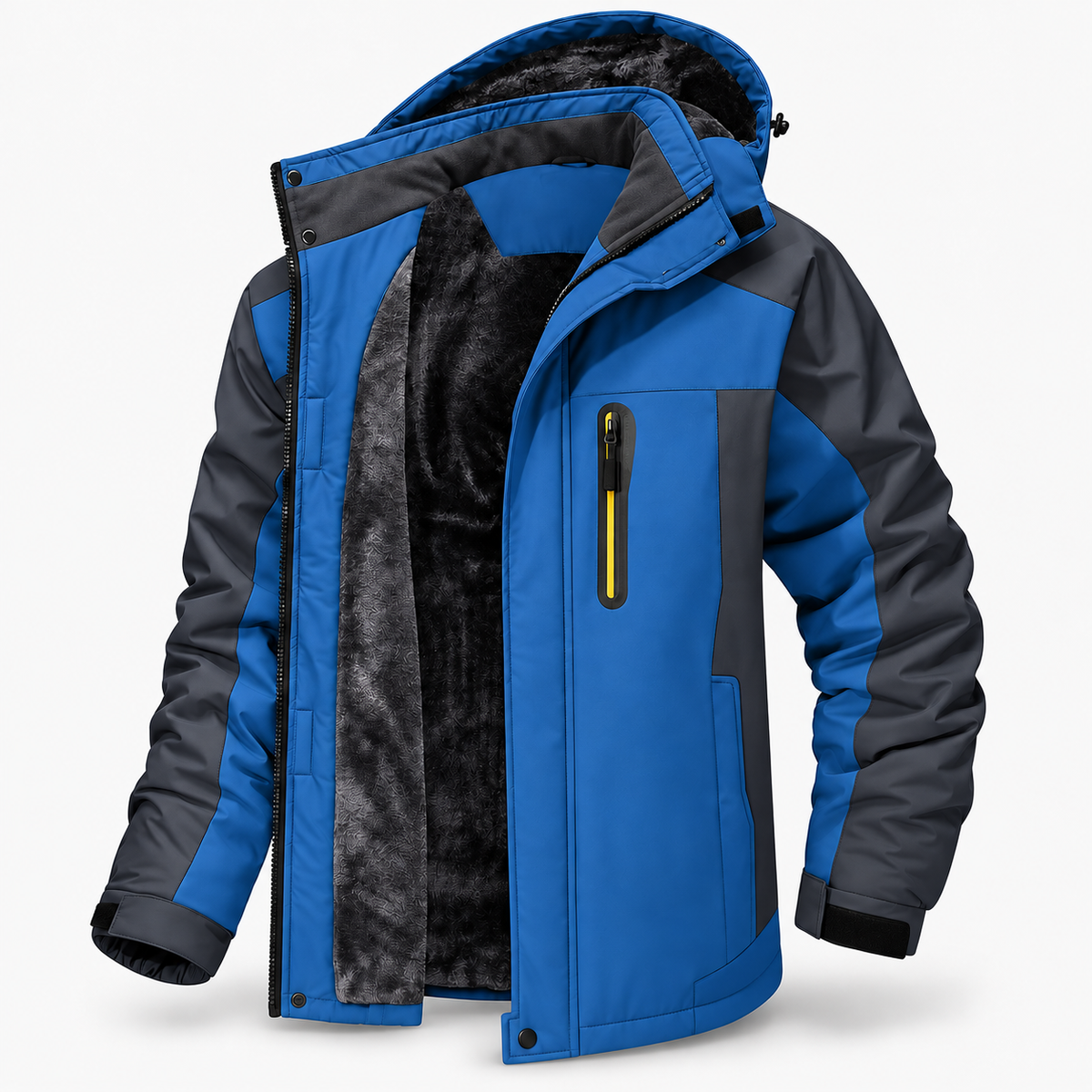 Herren Wasserfester Wintermantel Wärmende Jacke