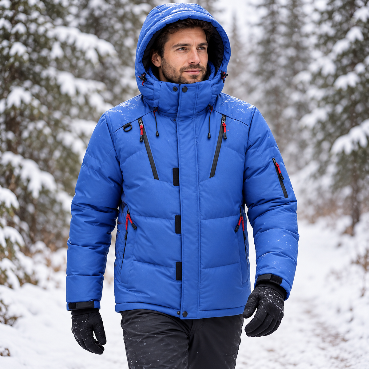 Herren Winterjacke Für Kaltes Wetter Leichte | Bequeme Winterjacke