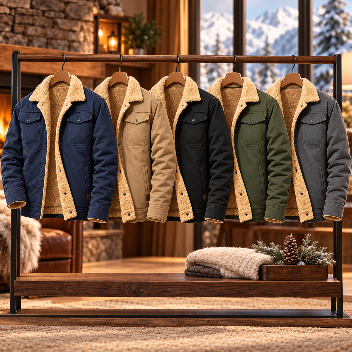 Herren Winterjacke Outdoor Jacke | Waterproof