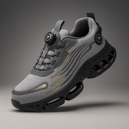 Herren Sicherheits Arbeits Sneaker Bequem Stoßdämpfend