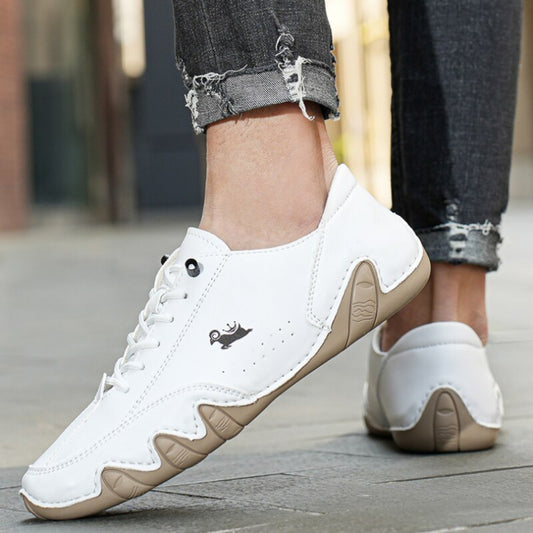 Mokassins Herren Bequeme Halbschuhe Leicht Laufkomfort