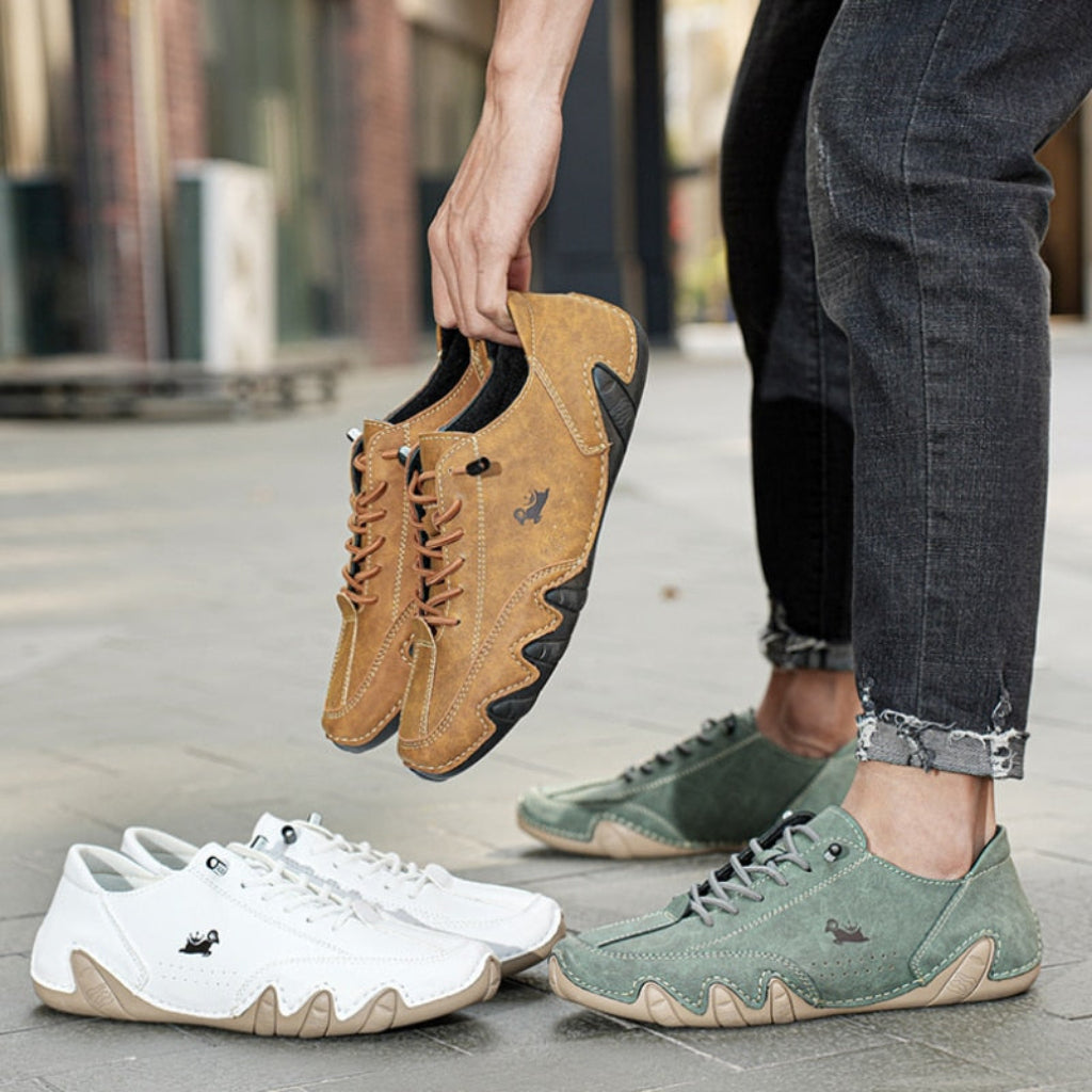 Mokassins Herren Bequeme Halbschuhe Leicht Laufkomfort