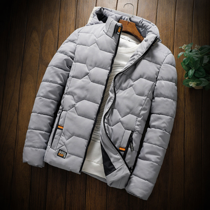 Men’s Winter Quilted Jacket Warm Everyday Transitional Lightweight