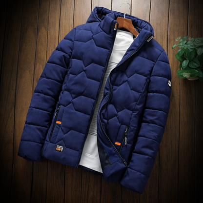 Men’s Winter Quilted Jacket Warm Everyday Transitional Lightweight