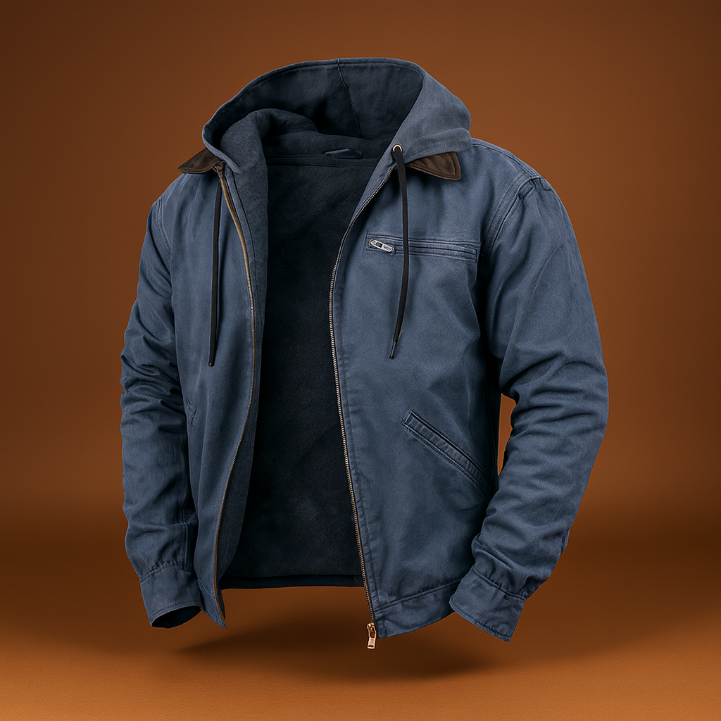 Herren Winter Warme Jacke Fleece Softshell Lange Komfort