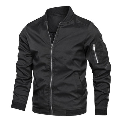 Men’s Transitional Winter Bomber Jacket Short Lightweight