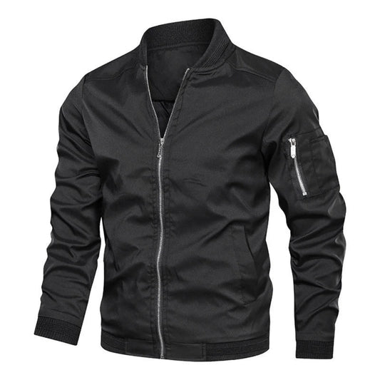Veste bomber homme hiver transition courte légère