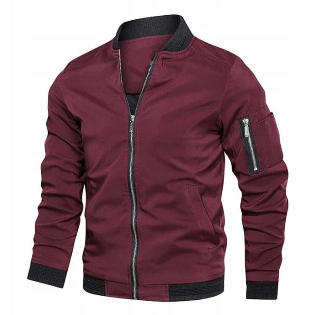 Men’s Transitional Winter Bomber Jacket Short Lightweight