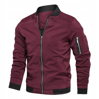 Men’s Transitional Winter Bomber Jacket Short Lightweight